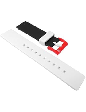 Q&q SmileSolar Ersatzarmband Uhrenarmband Kunststoff Band 20mm 26512