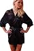 Produktbild Ninex Damen Kimono Negligee Spitze S - 6XL 36 - 50 Schwarz 50