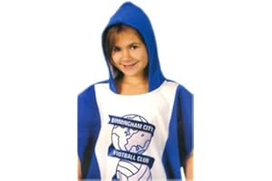 BIRMINGHAM CITY F.C. HDmirrorR Childrens/Kids Birmingham City Football Club Poncho 100% cotton beach Towel (60 x 120cm) …