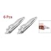 SODIAL(R) Slanted Tip Metal Manicure Tool Pedicure Nail Clipper Cutter 6 Pcs