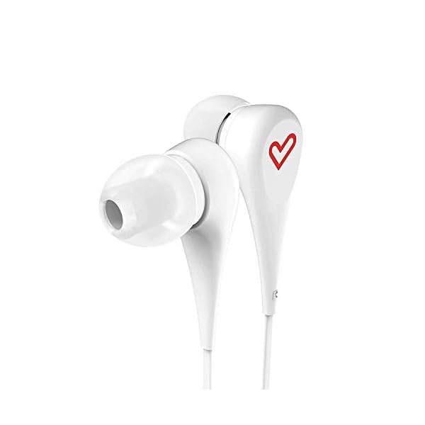 Energy Earphones Style 1 White (intrauditivo, Cable Plano)