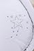 Clair de Lune Starburst Palm Wicker Moses Basket (White)