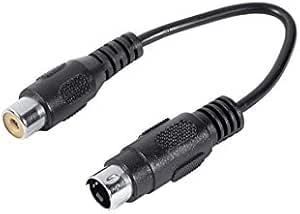 Dexlan Adaptateur Vidéo S-VHS M / RCA F 15 cm