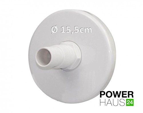 POWERHAUS24® - Saugplatte für Einbauskimmer