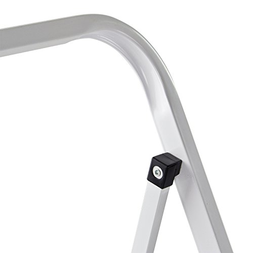 DEMA Stahl Haushaltsleiter Klapptritt 4 Stufen - 4