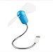 Produktbild DaoRier USB Hand Ventilator Leise Mini USB Ventilatoren USB Ventilator Lüfter für Desktop-PC Notebook Büro Reise Freien