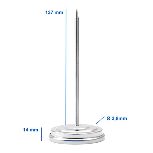 Edelstahl Tee Thermometer für Tasse oder Kanne . Wasserdicht und Spülmaschinen geeignet - 2