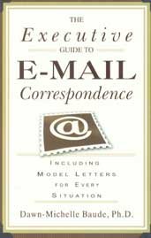 The Executive Guide to Email Correspondence livre