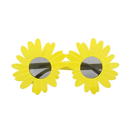 Zac's Alter Ego Fancy Dress Yellow Sunflower Glasses