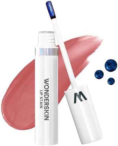 Tinte labial Wonderskin – Larga duración, mascarilla peel-off | Tinte labial nude de larga duración que brinda comodidad todo