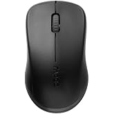 Rapoo 1680 SILENT WIRELESS OPTICAL MOUSE BLACK