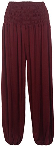 Damen Pumphose / Haremshose / Yoga Pant / Pluderhose, super bequem & luftig. Einheitsgröße / One Size/geeignet bis Größe 46