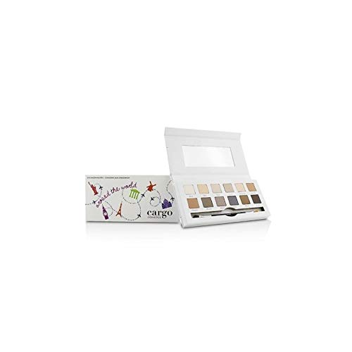 Cargo Around the World Eye Shadow Palette (12x Eye Shadow, 1x Shadow Brush) 12x0.8g/0.03oz