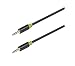 Produktbild Eurosell 24k Highend 3 Meter AUX Stereo Kabel Audiokabel Klinke Stecker 3,5mm - Klinkenstecker - 3m