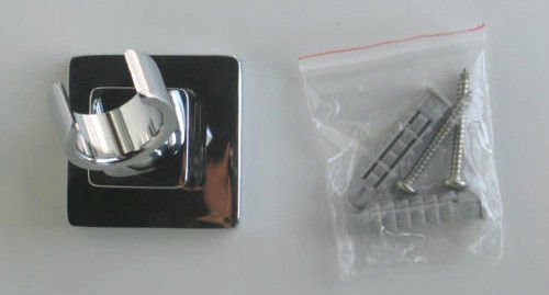 Hansvit AX0304 Square Swivel Wall Bracket, Chrome - Image 3