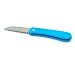 Produktbild HAND H0651 K1372 Taschenformat Folding Picknick, Obst, Käse, General Purpose Messer mit 7cm Blatt Packung mit 2 blauen Griffen
