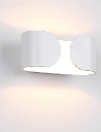 spécification Mur Fixations d'éclairage, Spot mural pour Home 6 W moderne/contemporain Applique LED/Ampoule incluse en métal, white-110-120 V