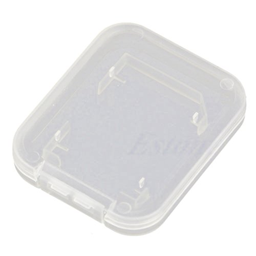 10 PC SD SDHC Memory Card Case Halter Schutz transparente Plastik Kasten Speicher