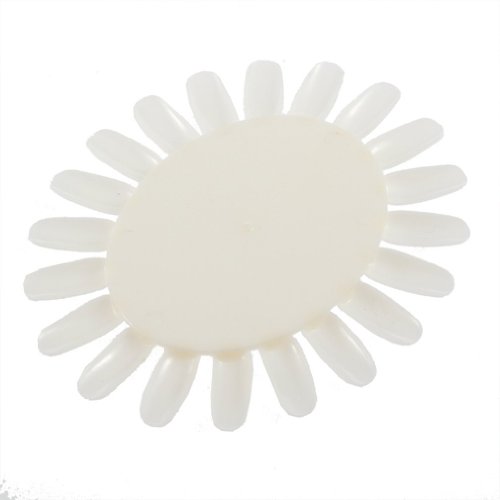 TOOGOO(R) 1 PCS colour disk Nail color swatches colour palette False Nail Tips Art Display Color Chart Practice Round Wheel Board DIY Makeup TOOL for Nail Polish Design Decoration Kit