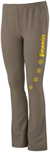 GirlguidingBrownies Leggings - Women's, Girls, Uniform, High Rise Skinny, Brown, Size 7 (UK), Medium