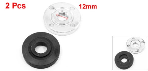 2 PCS Winkelschleifer Ersatzteil Runde Clamp Inner Outer Flansch für Hitachi - 2