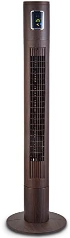 mini fan USB charging Household Anion Wood Color Fan/Remote Control Floor-standing Tower Fan/Creative Space Saving Turbine Circular Fan/Noise Reduction Adjustable Wind Speed/Tower Fan Can be rotated