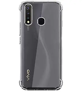 Generic Back Cover for Vivo U20;Vivo Y19 Silicone;TPU;Rubber ,Transparent