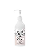 Loción de mano natural con clavo de olor. Apto para veganos, sin ingredientes de origen animal.