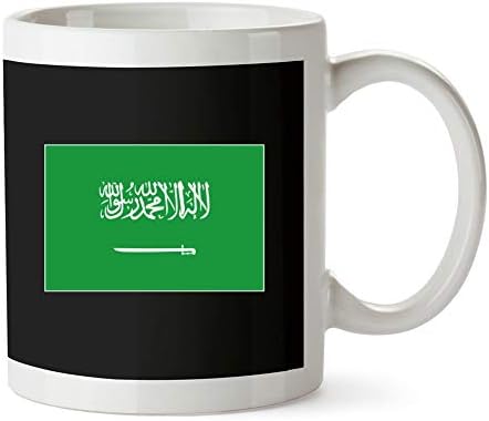 Idakoos Saudi Arabia Flag Rectangular - Countries - Mug