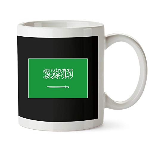 Idakoos Saudi Arabia Flag Rectangular - Countries - Mug