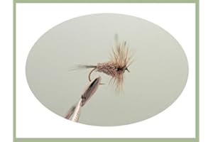 TROUTFLIES UK DRY FLIES Adams Irresistible Dry Fly 6 pack, size 10/12, Dry Trout Fishing Flies
