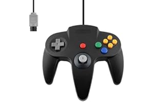 FAIRY TAIL & GLITZER FEE Mando para Nintendo 64 N64, color negro