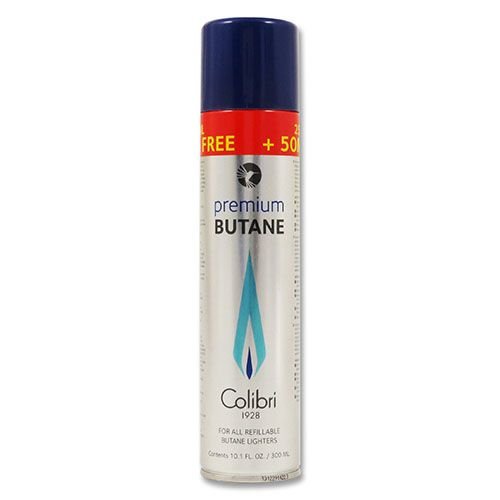 Feuerzeuggas Original Colibri Premium Butane zum Nachfüllen in Gastanks 400 ml