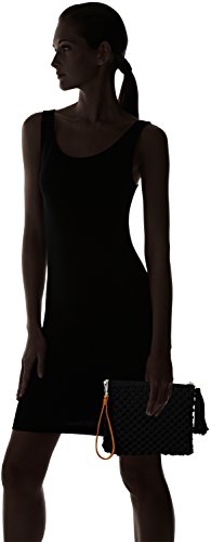 Buffalo Women’s S017-269 Textile Clutch Bag, Black (Black 01), 2x21x26 cm (B x H x T)