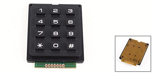 3×4 Matrix 12 Tastatur Keypad VERWENDEN SIE Keys BILD-AVR Stempel - 2