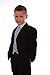 5-Piece Boys Black & Blue Suit (12 years)