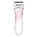 Tezam Women's Electric Shaver with Waterproof Design Bikini Line Trimmer, Washable Lady razor with Pop-up Trimmer