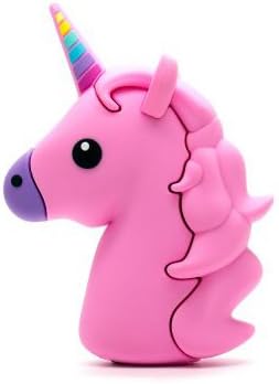 Emoji Portable Charger Power Bank Poop Unicorn Devil (Bubblegum Pink Unicorn)