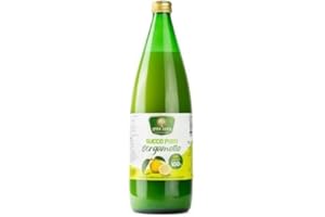 SAPORI MEDITERRANEI Succo di Bergamotto Puro 100% – 1L Spina Santa: Gusto e Benessere dalla Calabria