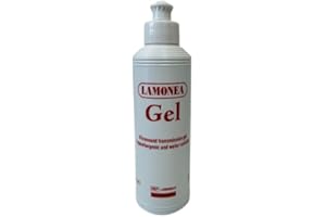 LAMONEA - Gel per Ecografia ECG, Alta Conduttività per Ultrasuoni - Certificato CE - Flacone 250ml Gel Conduttivo per Laser, Luce Pulsata, Epilazione - Ipoallergenico, Idrosolubile (250ml) - LAMOGEL6