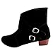 Produktbild Frauen Herbst und Winter Stiefel, LSAltd Damen Mode Schnalle Stiefel Feste Runde Zehe Schuhe Martin Stiefel Ankle Boots 2018