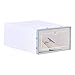 Produktbild fgyhty Flip Schuhe Box Transparent Schublade Gehäuse Kunststoff Schuhkartons stapelbare Aufbewahrungskoffer Organizer