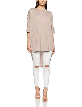 New Look Damen Bluse Batwing Cold Shoulder