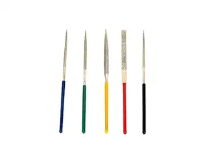 KROST Mini Diamond Needle Files Set Knife Tool for Smooth Ceramic Marble Plastics Metals