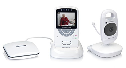 Amplicomms Watch and Care Digital Cordless Monitoring System with Colour Display and Vibe Pad