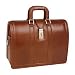 Produktbild McKleinUSA Morgan V Series 83344 Litigator Laptop Brief. LEATHER LAPTOP CASE BUILT-IN LAPTOP COMPARTMENT NB-CAS. Briefcase - Shoulder Strap, Hand Strap17' Screen Support - 13.75' x 18' x 7' - Leather - Brown by McKleinUSA