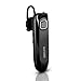 Price comparison product image Bluetooth Headset with Mic Noise Cancelling, HIFEER Business Handsfree Earpiece Single Wireless Headphone 4.1v Waterproof IPX5 HD Sweatproof In-ear Earphone for Car Driver, Trucker, Bike Sports, Black
