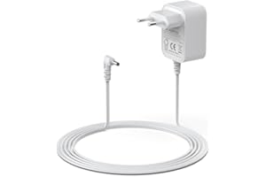 Jippofu 6V Netzteil Ladekabel Kompatibel mit Philips Avent Babyphone SCD501/00 SCD503/26 SCD505 SCD510 SCD560 SCD570 SCD580 SCD600 SCD609 SCD720/86 SCD730/86 Baby Einhei Ladegerät Adapter Charger Weiß