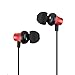 Produktbild Pomelo Best In-Ohr-Kopfhörer mit Mikrofon, 3.5mm Klinke, 3 verschiedene Silikon Ohrstöpsel für Smartphones / Tablets / MP3, MP4-Player Rot (rot)