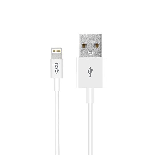 AGDA Lightning zu USB Kabel [Apple MFi zertifiziert] iPhone Ladekabel 1m für iPhone 7 6 Plus 6s SE 5S 5C 5, iPad Air 2, Mini 3, iPod touch,weiss - 2
